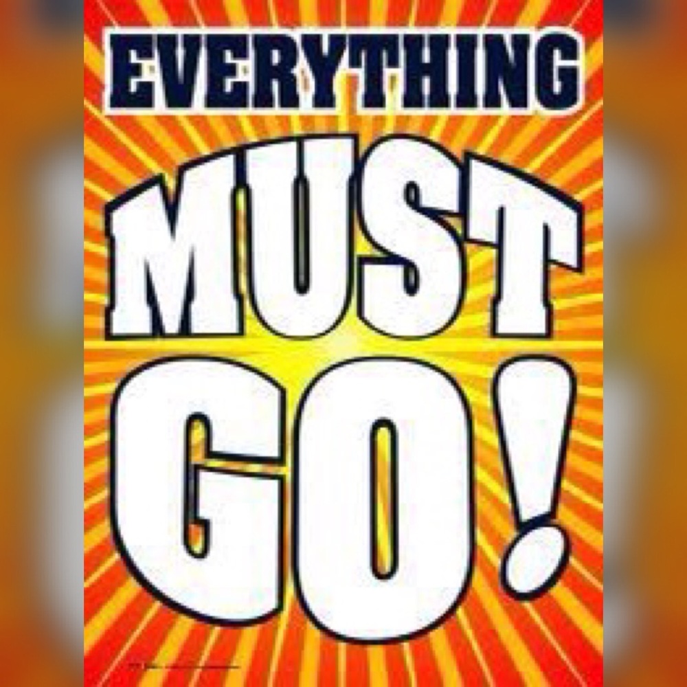 Sale on everything! EVERYTHING‼️